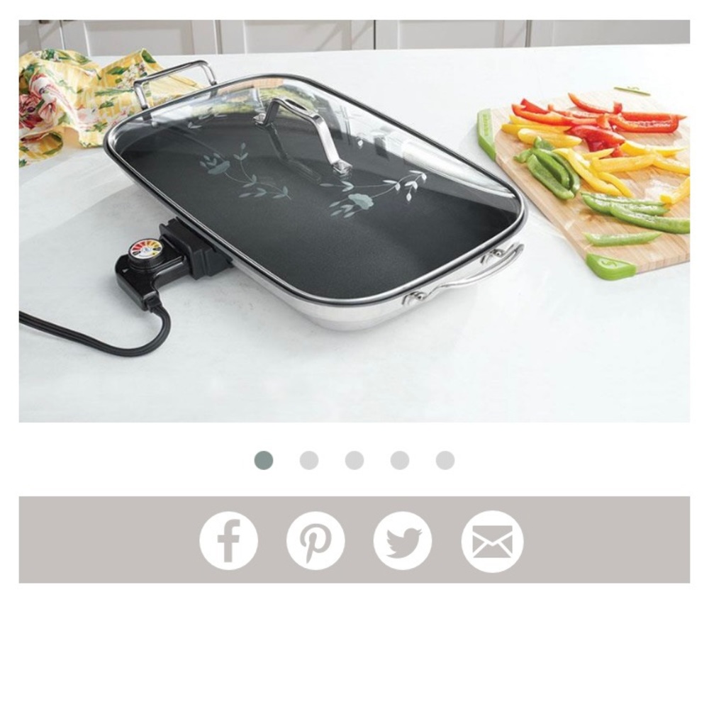 Princess House Electric Griddle